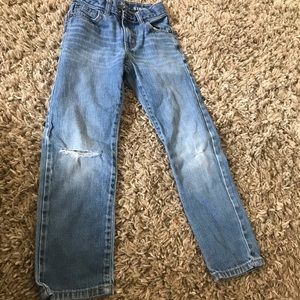 2/$20 Childrens Place 6 Straight Leg Ripped Jeans